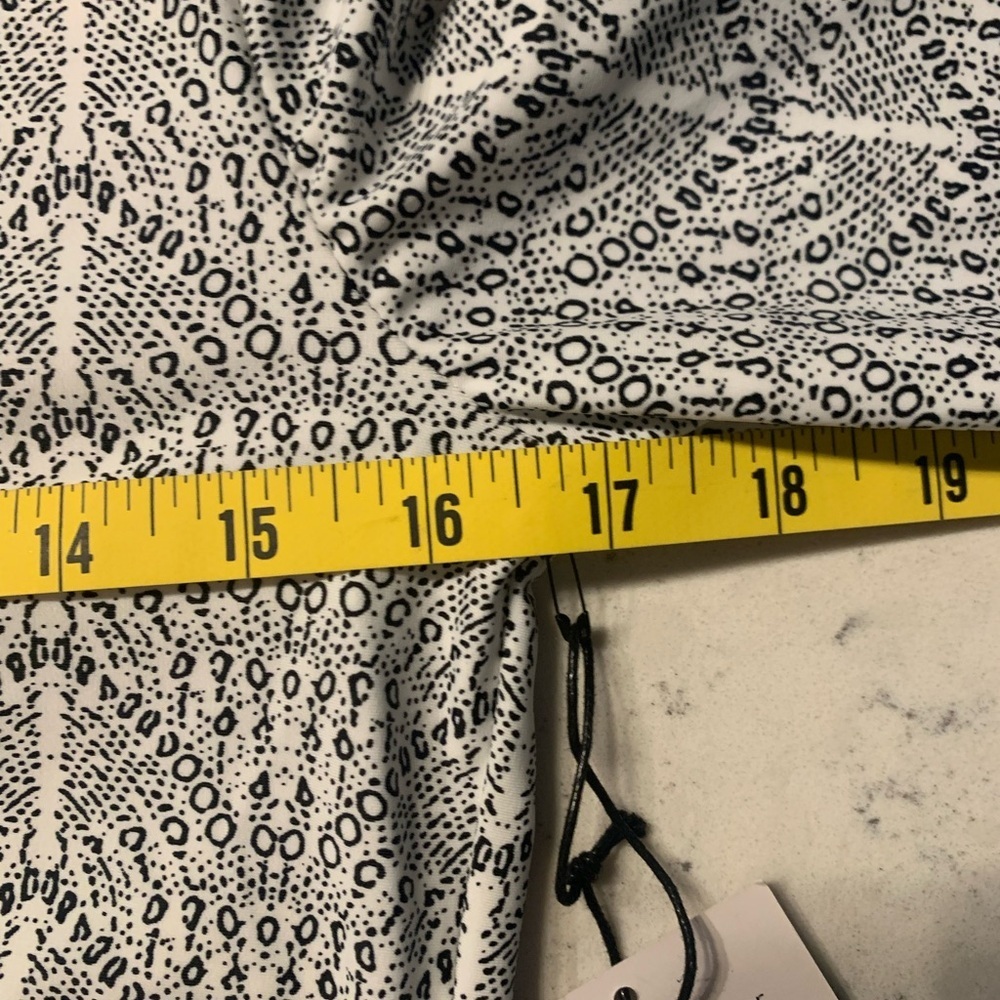 Mott50 Black & White Printed Swim Dress NWT - Small - Picture 7 of 8